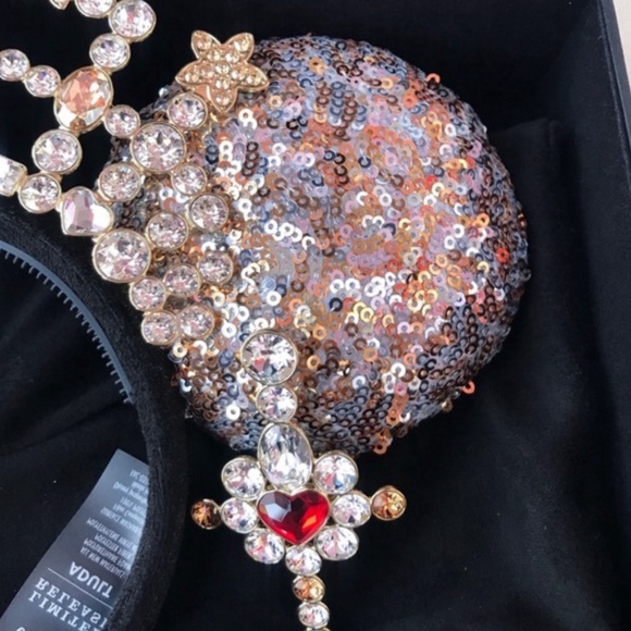 Heidi Klum Disney Minnie Mouse Tiara Ears (RARE) - Picture 2 of 2